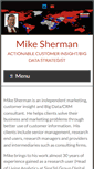 Mobile Screenshot of mikesherman.net