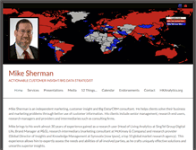 Tablet Screenshot of mikesherman.net